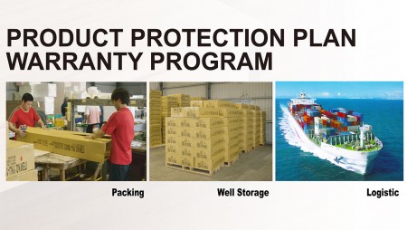 Programme de garantie du plan de protection des produits.